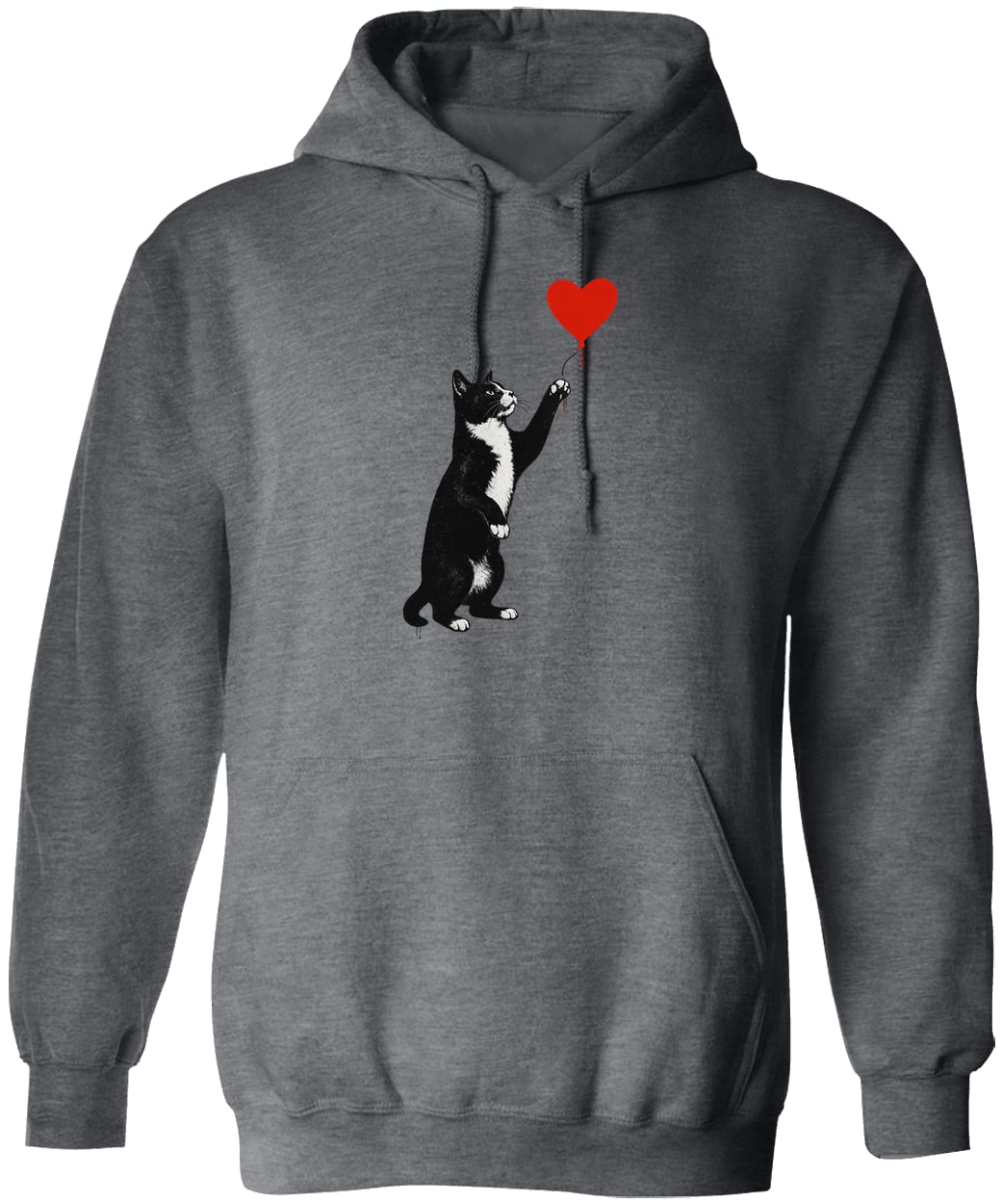 G185 Gildan Pullover Hoodie - Dark Heather