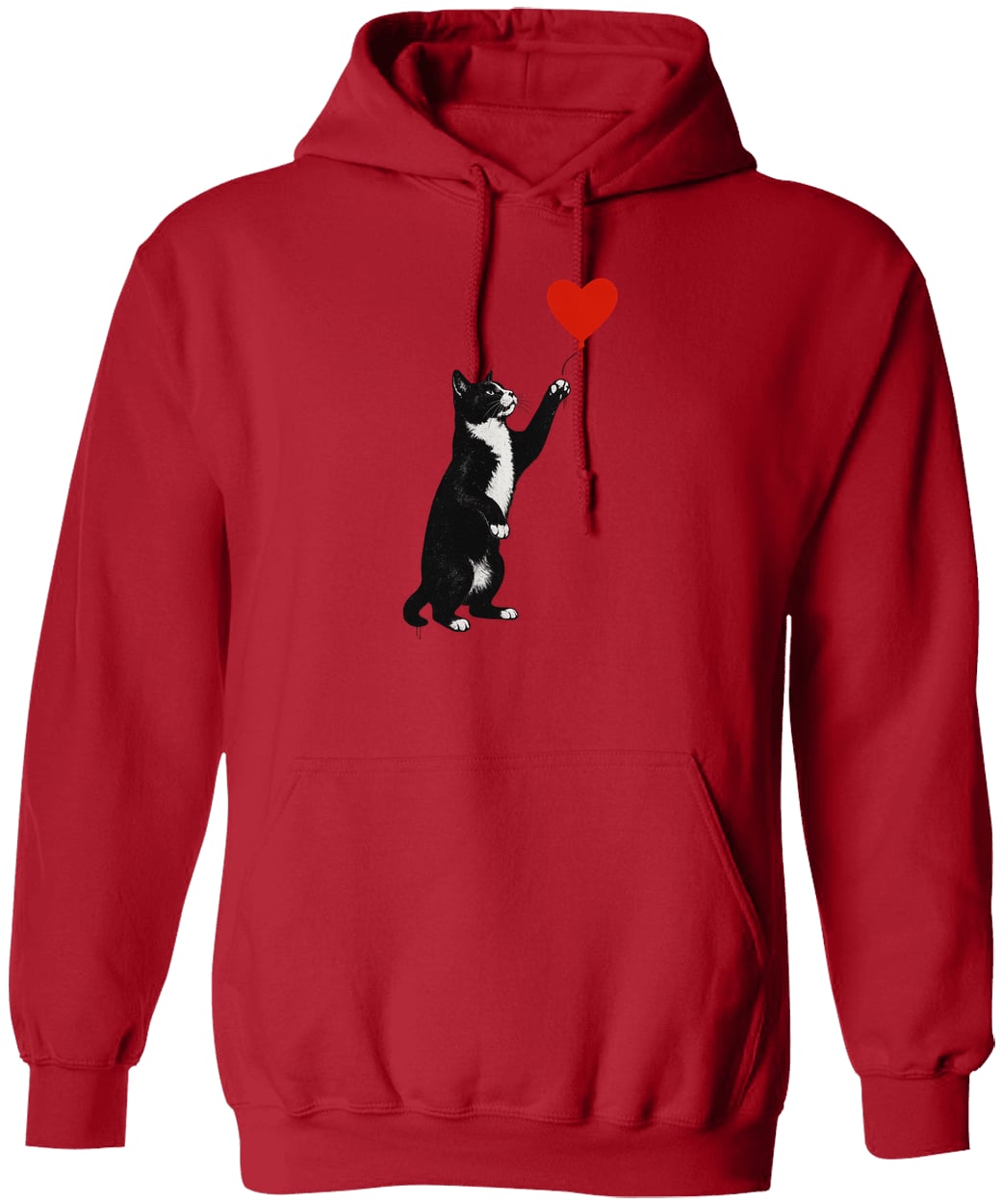 G185 Gildan Pullover Hoodie - Red