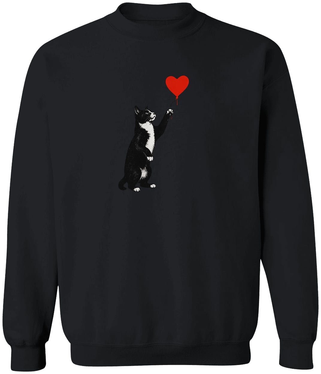 G180 Gildan Crewneck Pullover Sweatshirt - Black