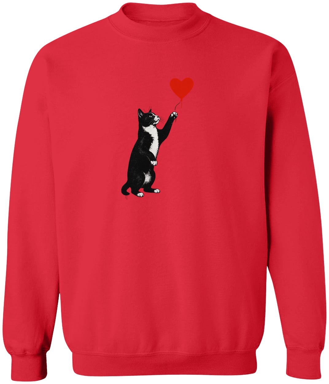 G180 Gildan Crewneck Pullover Sweatshirt - Red