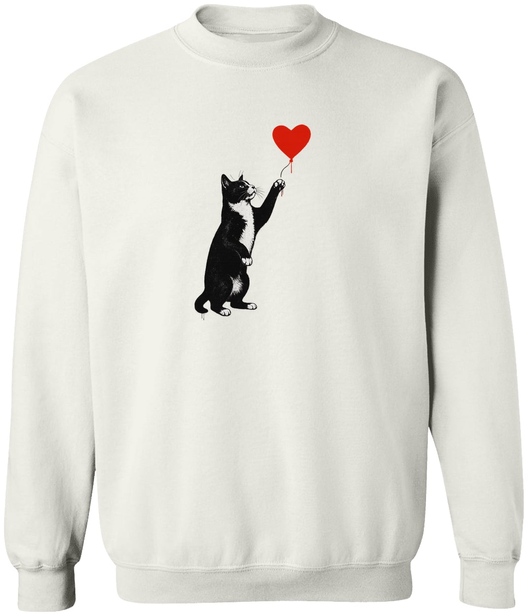 G180 Gildan Crewneck Pullover Sweatshirt - White