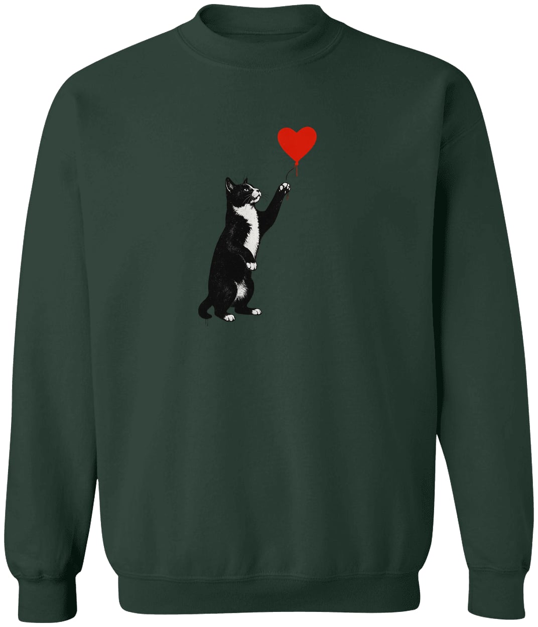 G180 Gildan Crewneck Pullover Sweatshirt - Forest Green
