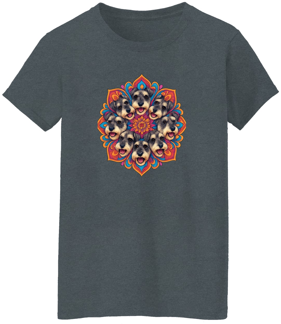 G500L Ladies' 5.3 oz. T-Shirt - Dark Heather