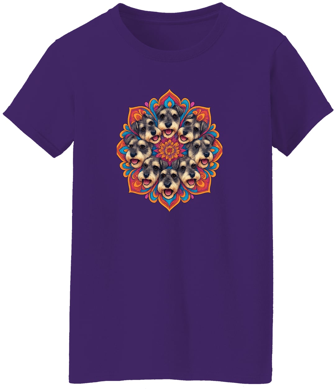 G500L Ladies' 5.3 oz. T-Shirt - Purple