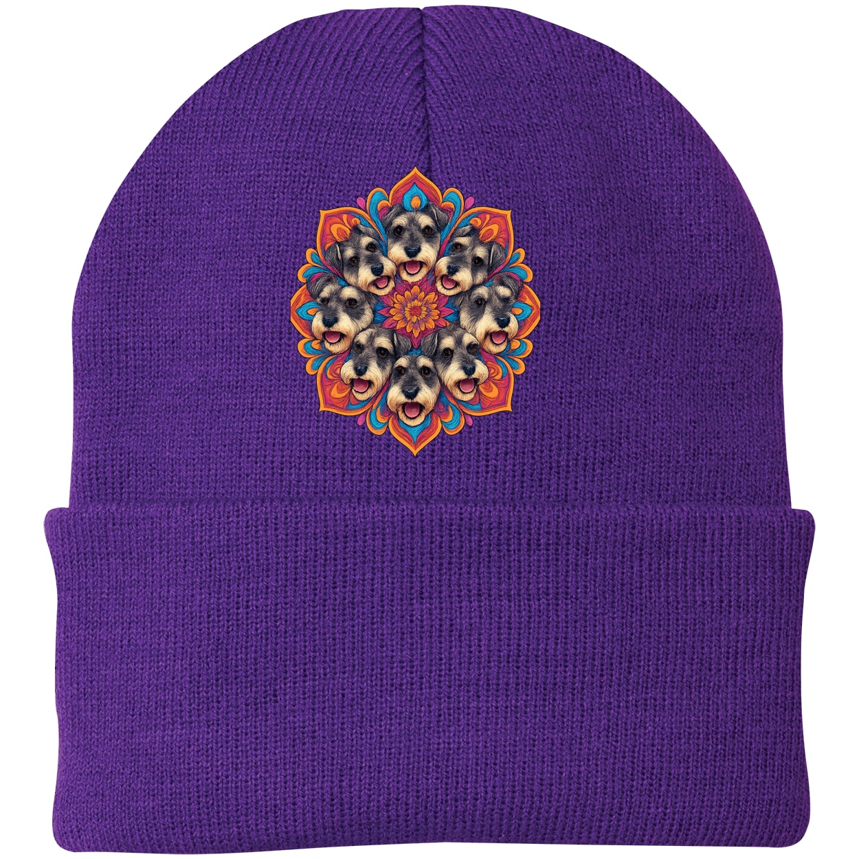 CP90 Port & Company Knit Beanie - Athletic Purple