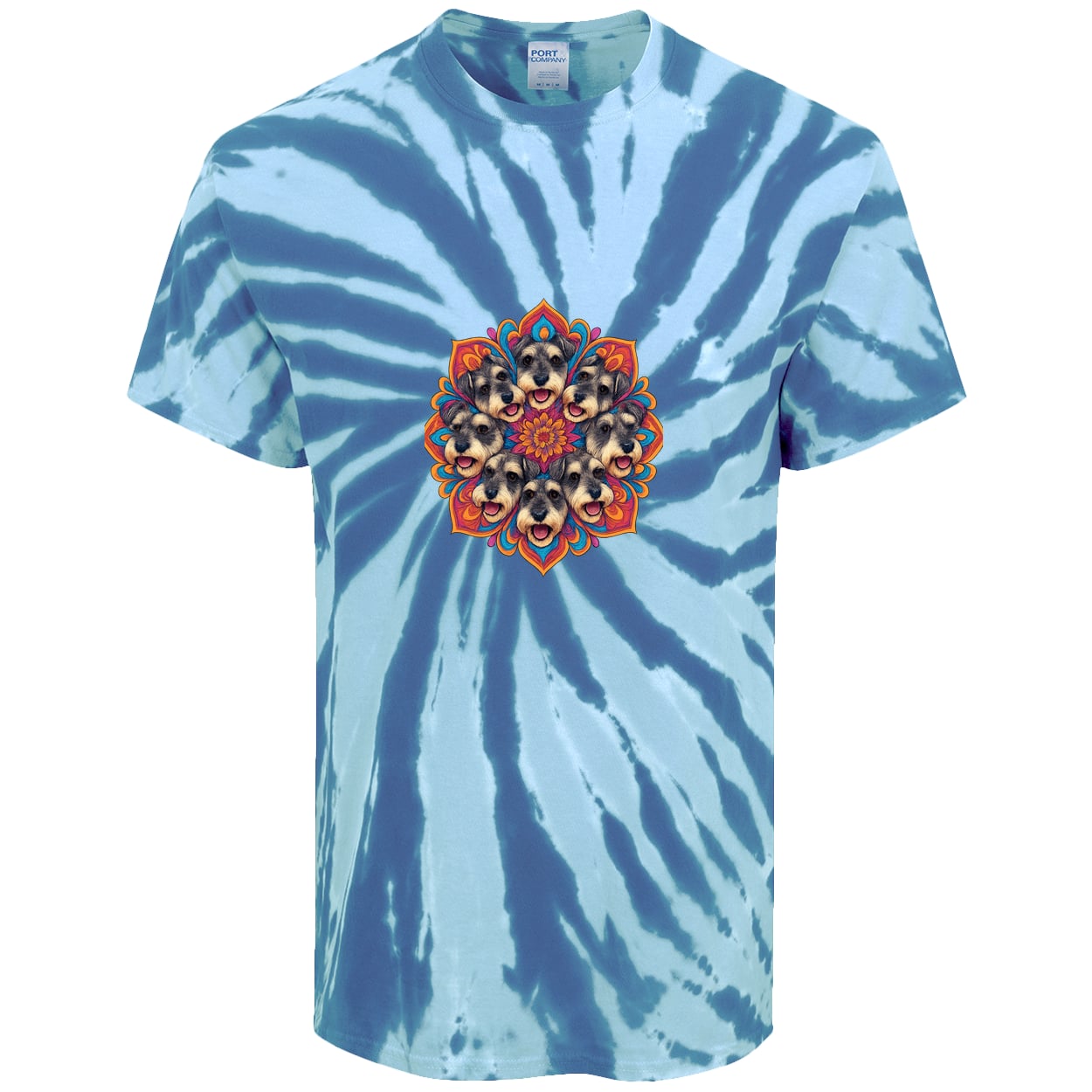 PC147 Port & Company Tie-Dye Tee - Royal