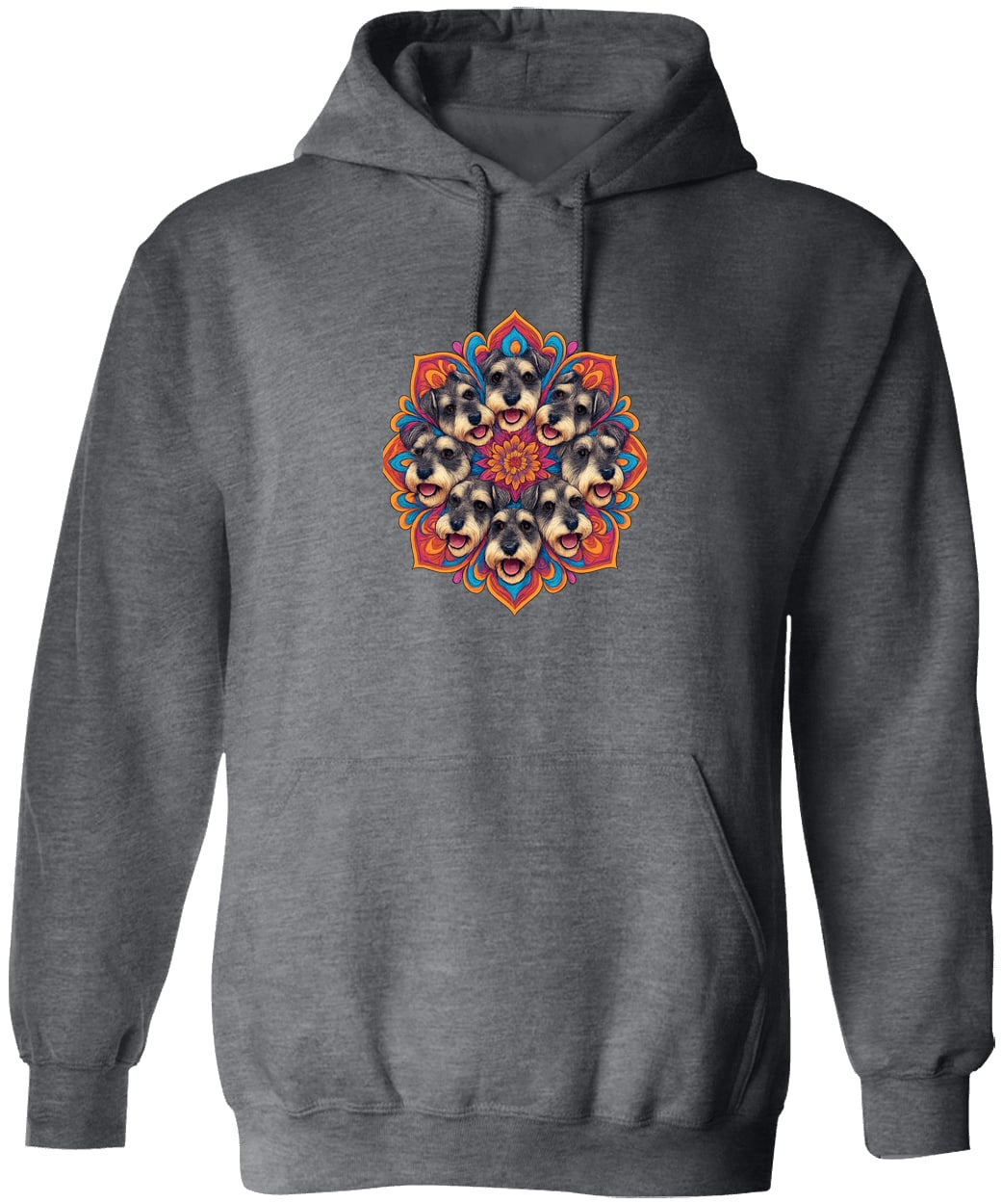 G185 Gildan Pullover Hoodie - Dark Heather