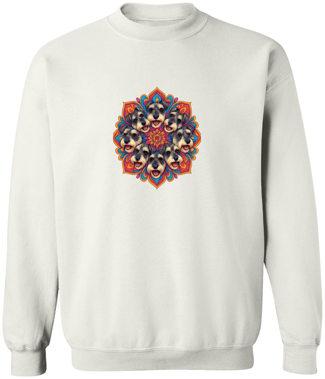 G180 Gildan Crewneck Pullover Sweatshirt - White