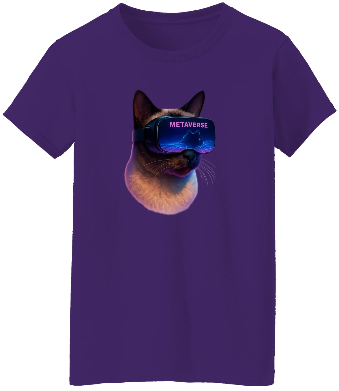 G500L Ladies' 5.3 oz. T-Shirt - Purple