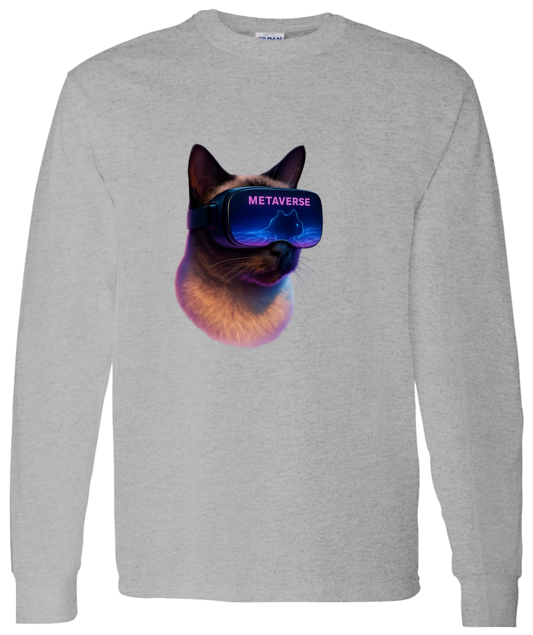 G540 LS T-Shirt 5.3 oz. - Sport Grey