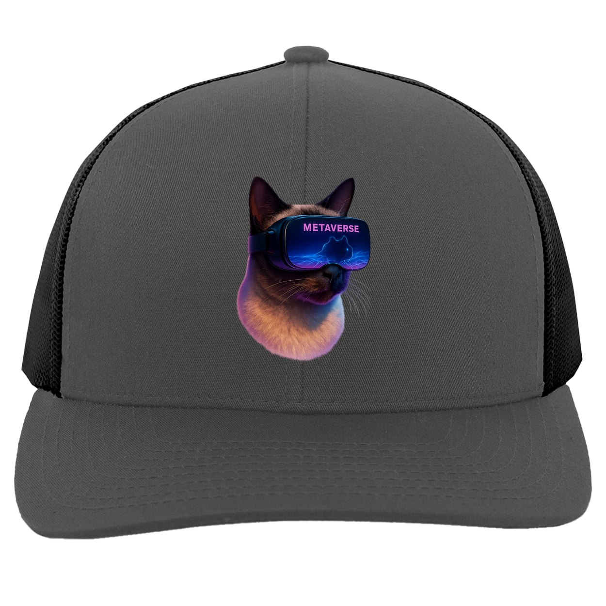 104C Trucker Snap Back - Graphite/Black
