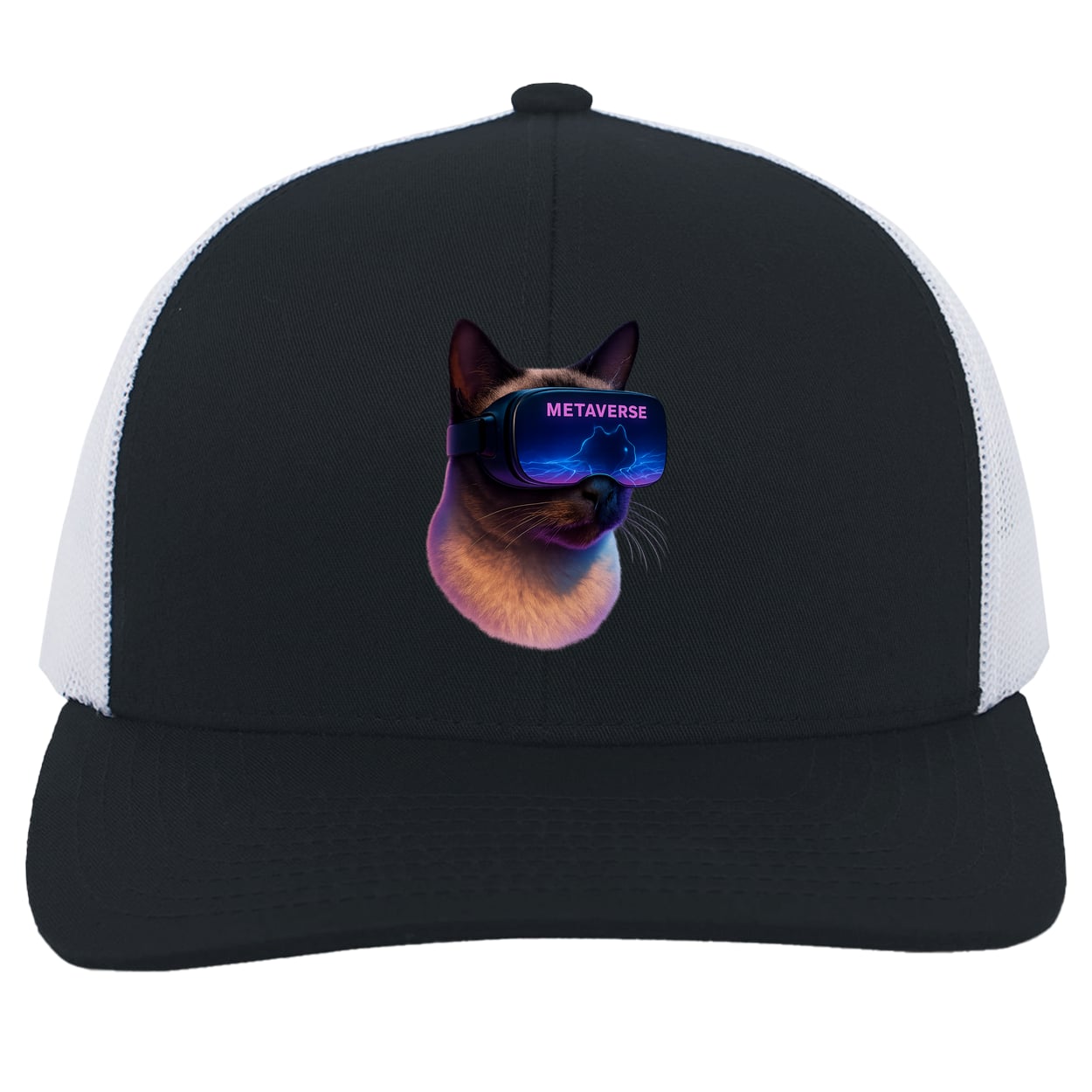 104C Trucker Snap Back - Navy/White