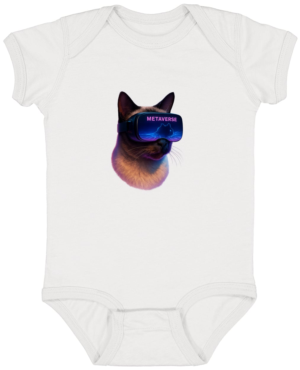 4424 Infant Fine Jersey Bodysuit - White