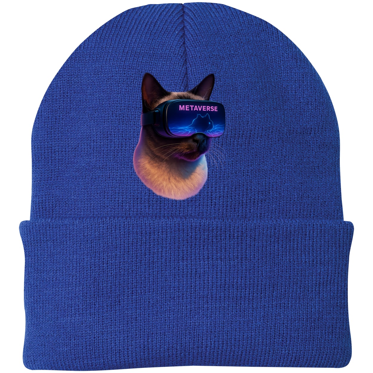 CP90 Port & Company Knit Beanie - Athletic Royal