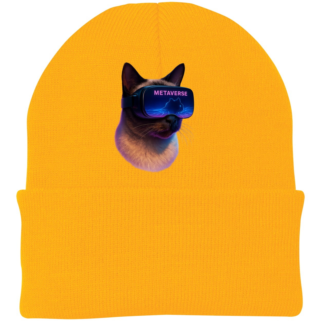 CP90 Port & Company Knit Beanie - Athletic Gold
