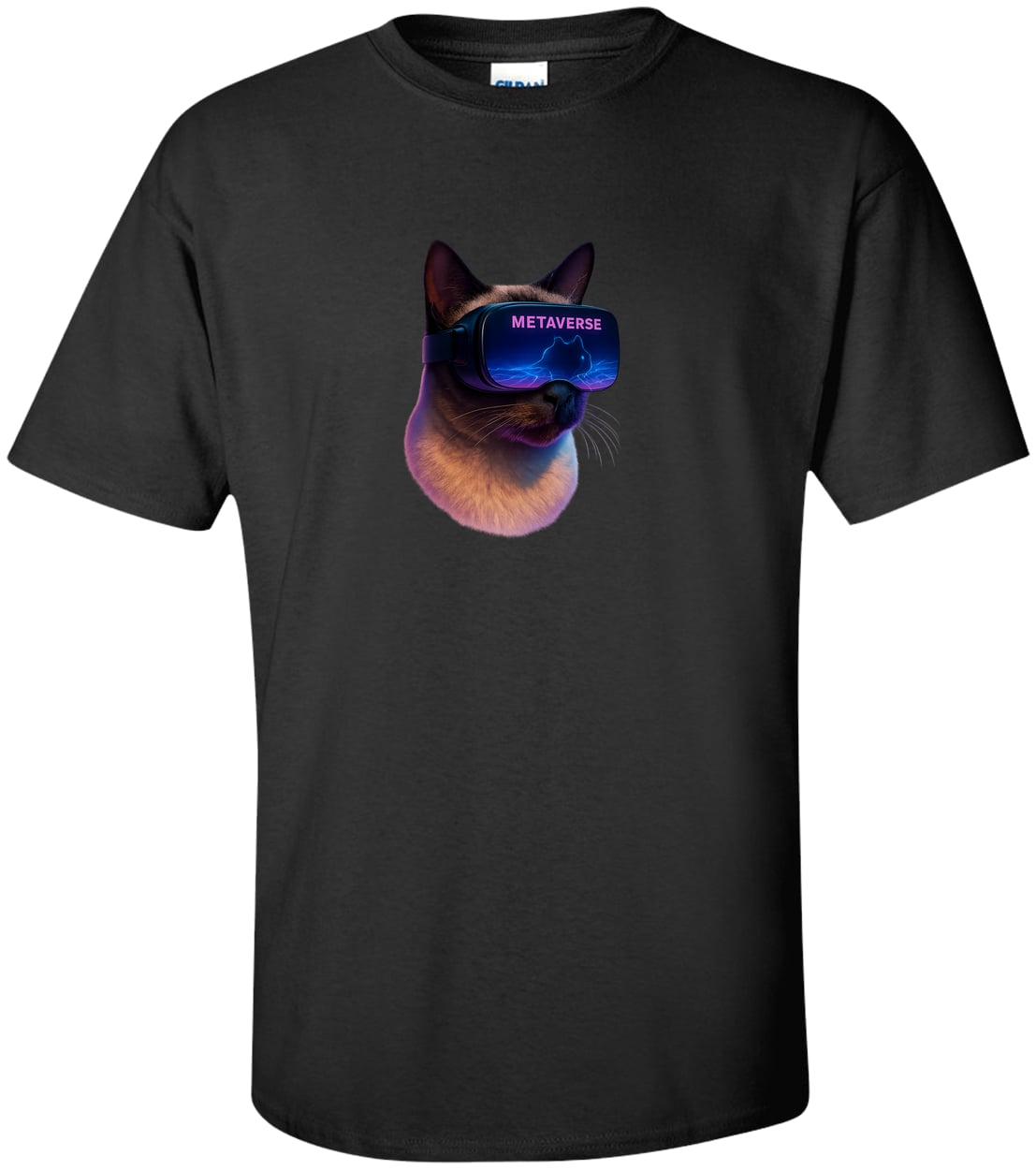 G200T Gildan Mens Tall Ultra Cotton Tee - Black