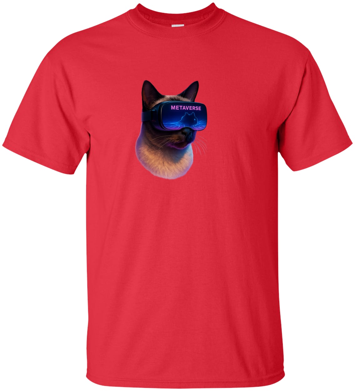 G200T Gildan Mens Tall Ultra Cotton Tee - Red