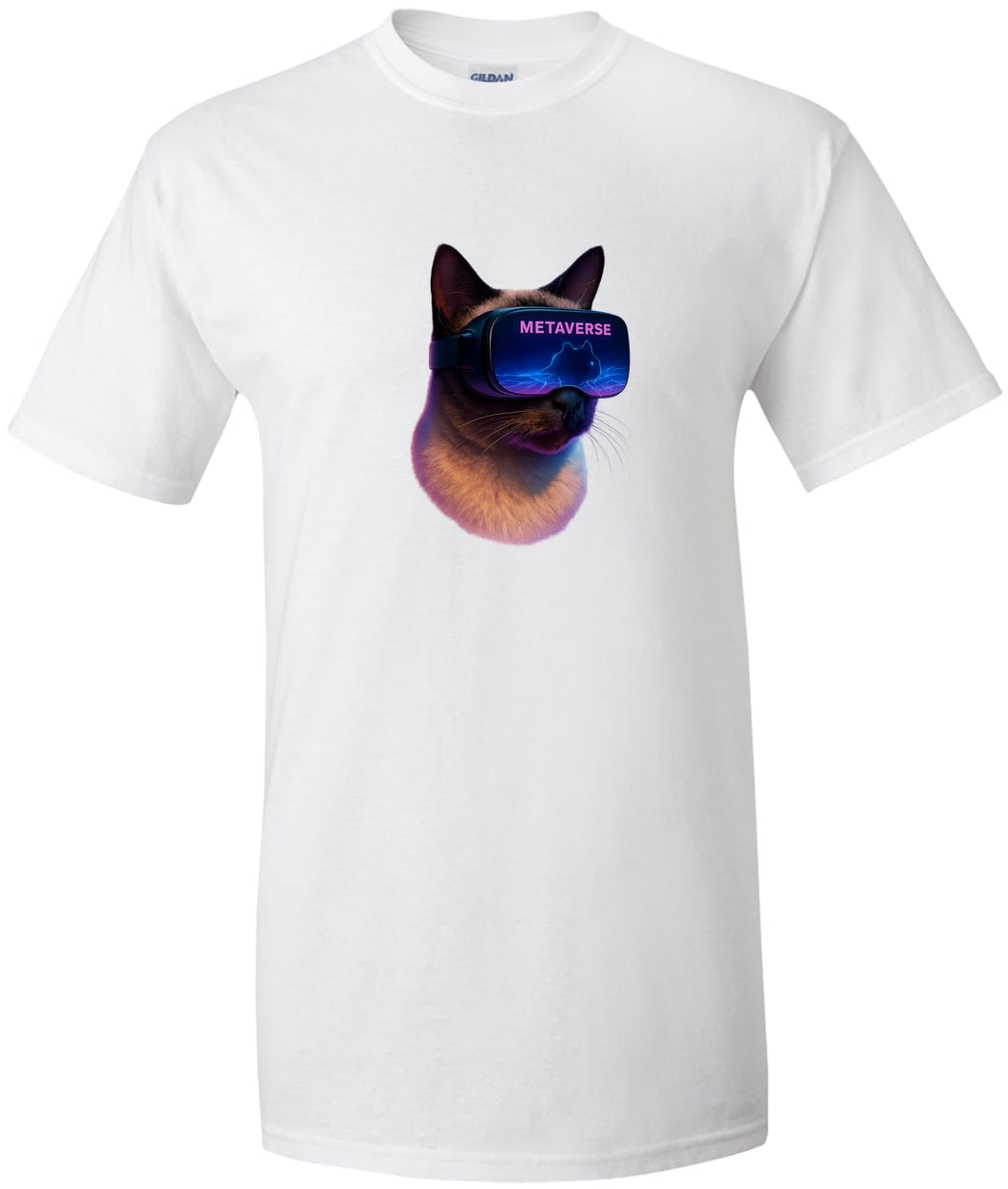 G200T Gildan Mens Tall Ultra Cotton Tee - White