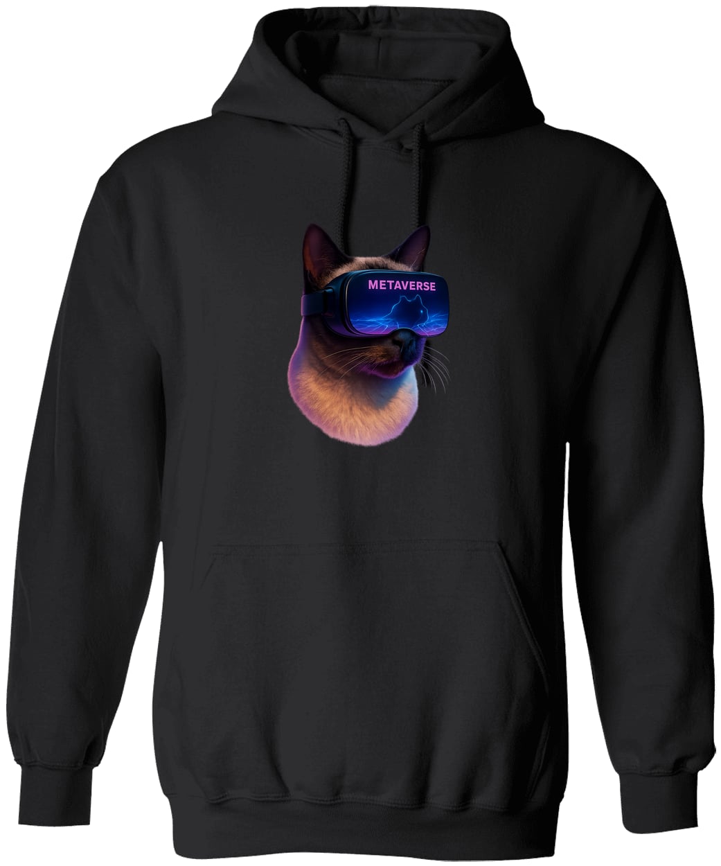 G185 Gildan Pullover Hoodie - Black
