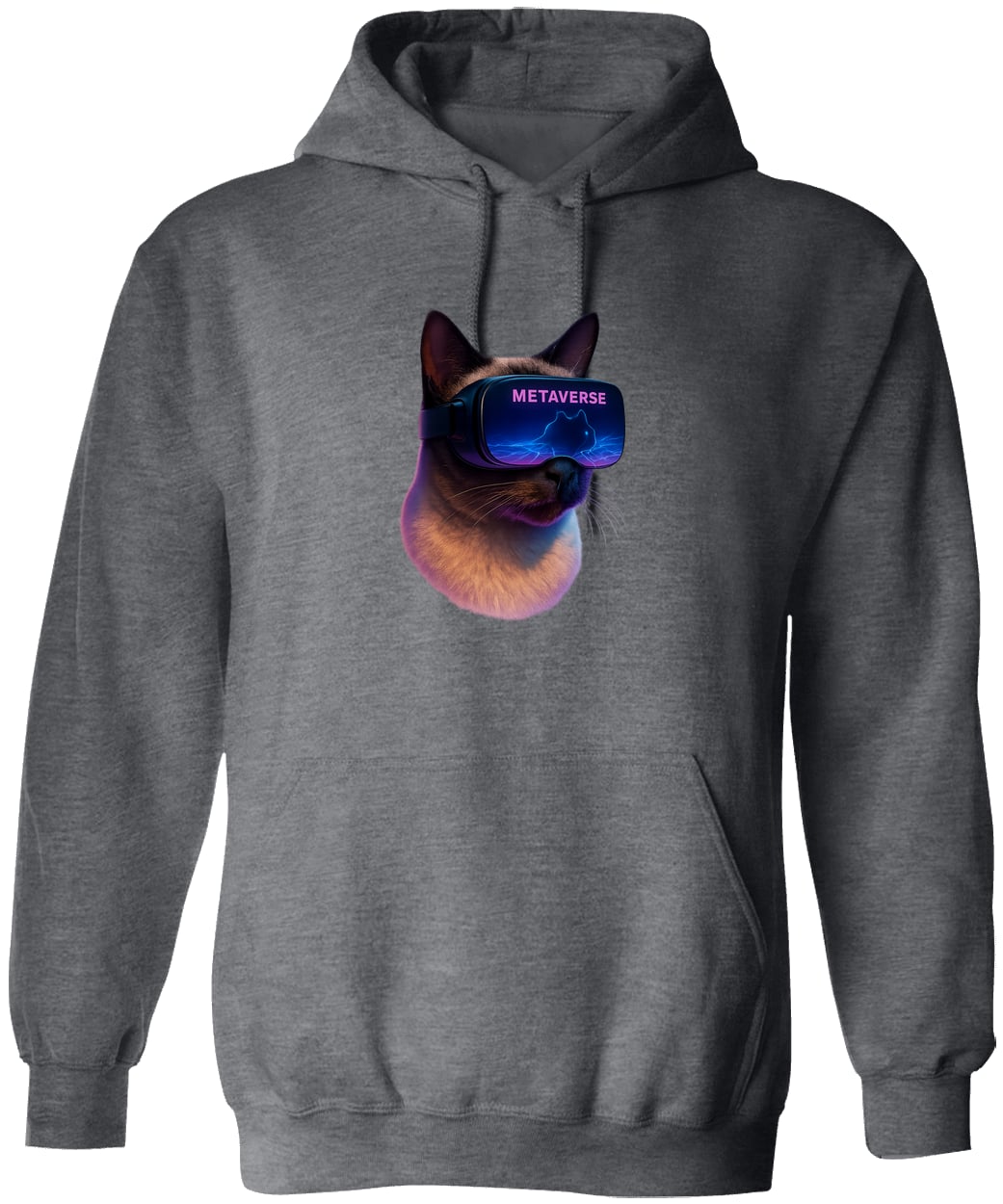 G185 Gildan Pullover Hoodie - Dark Heather