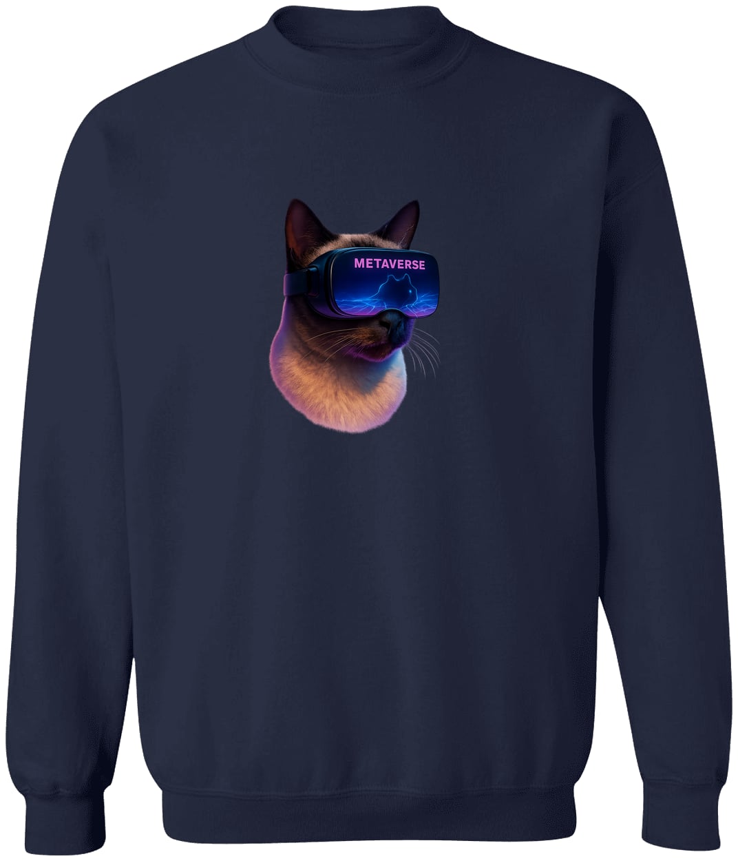 G180 Gildan Crewneck Pullover Sweatshirt - Navy