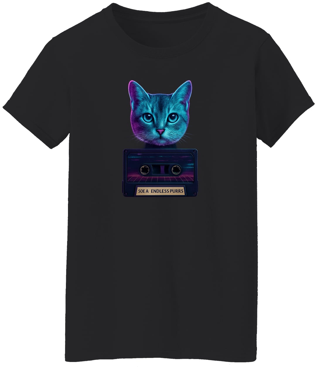 G500L Ladies' 5.3 oz. T-Shirt - Black