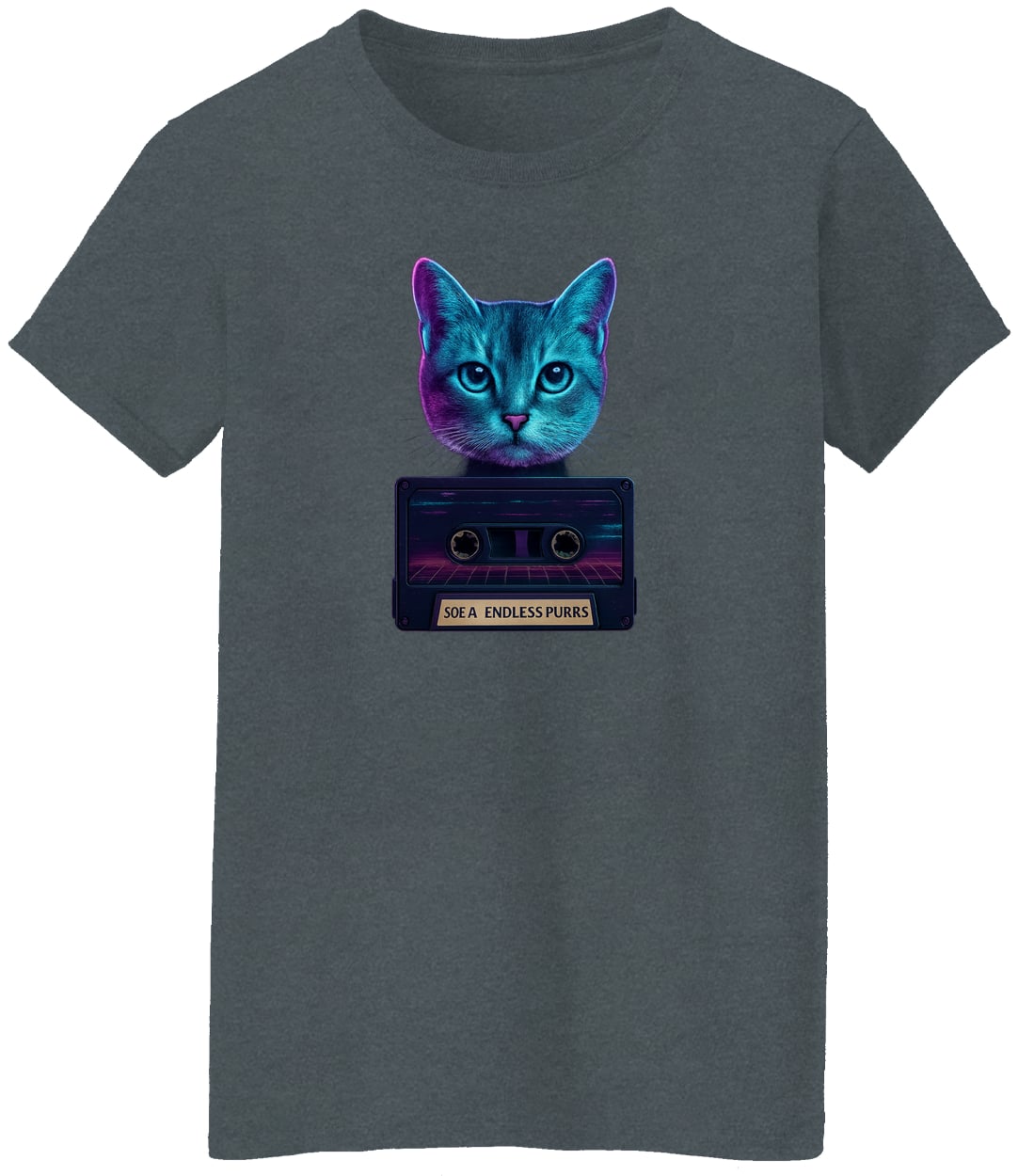 G500L Ladies' 5.3 oz. T-Shirt - Dark Heather