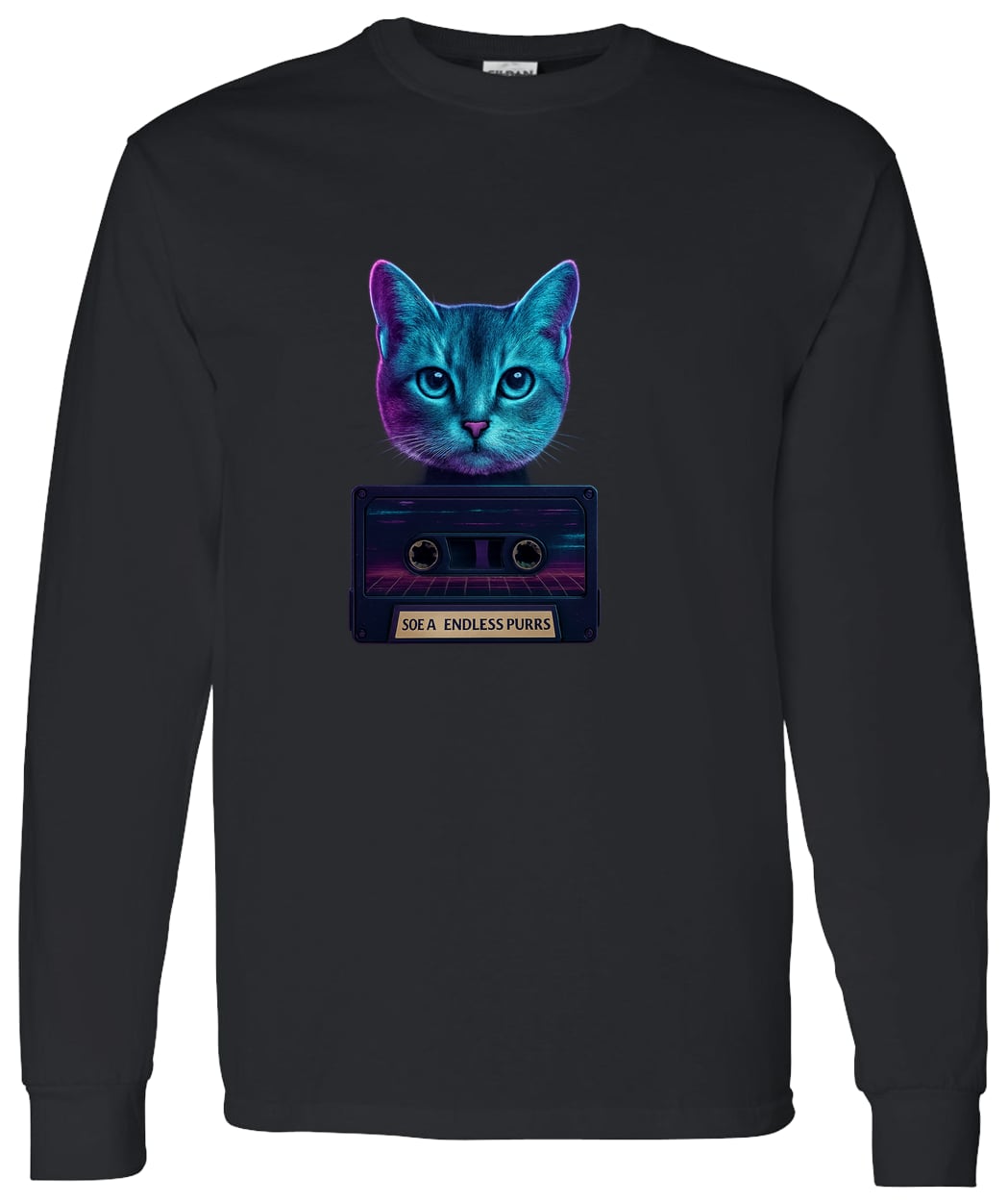 G540 LS T-Shirt 5.3 oz. - Black