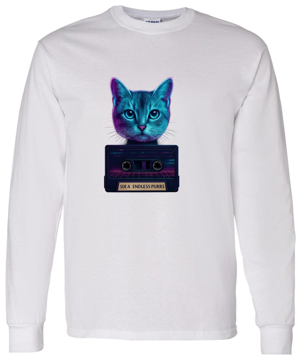 G540 LS T-Shirt 5.3 oz. - White