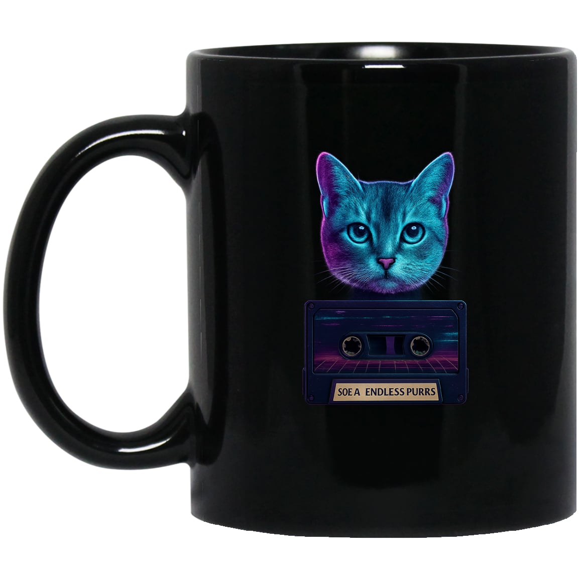 BM11OZ 11oz Black Mug Design Preview