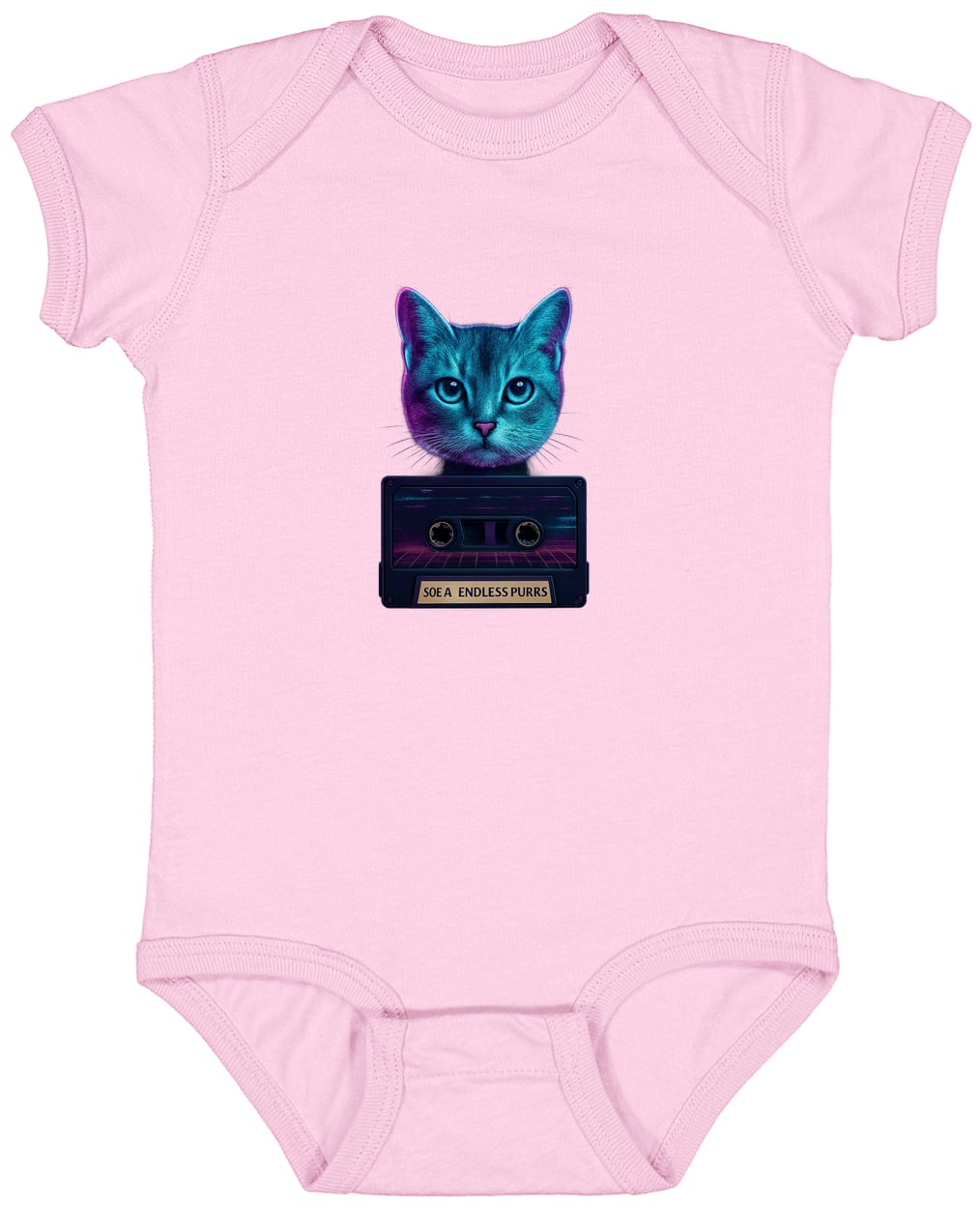 4424 Infant Fine Jersey Bodysuit - Pink