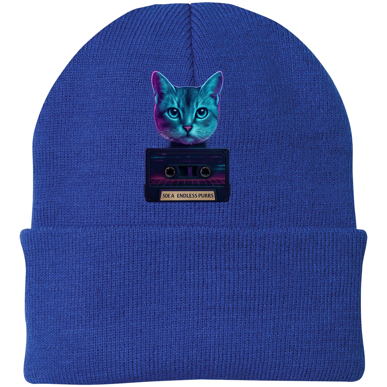 CP90 Port & Company Knit Beanie - Athletic Royal