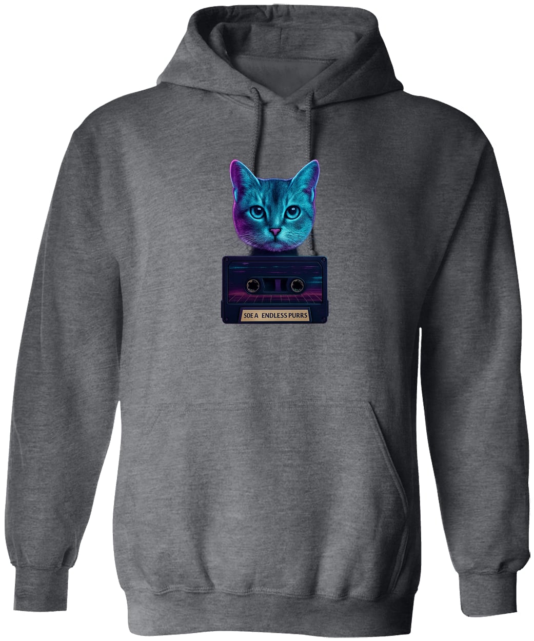 G185 Gildan Pullover Hoodie - Dark Heather