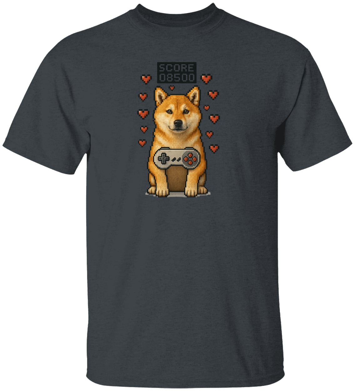 G500 Gildan 5.3 oz. T-Shirt - Dark Heather