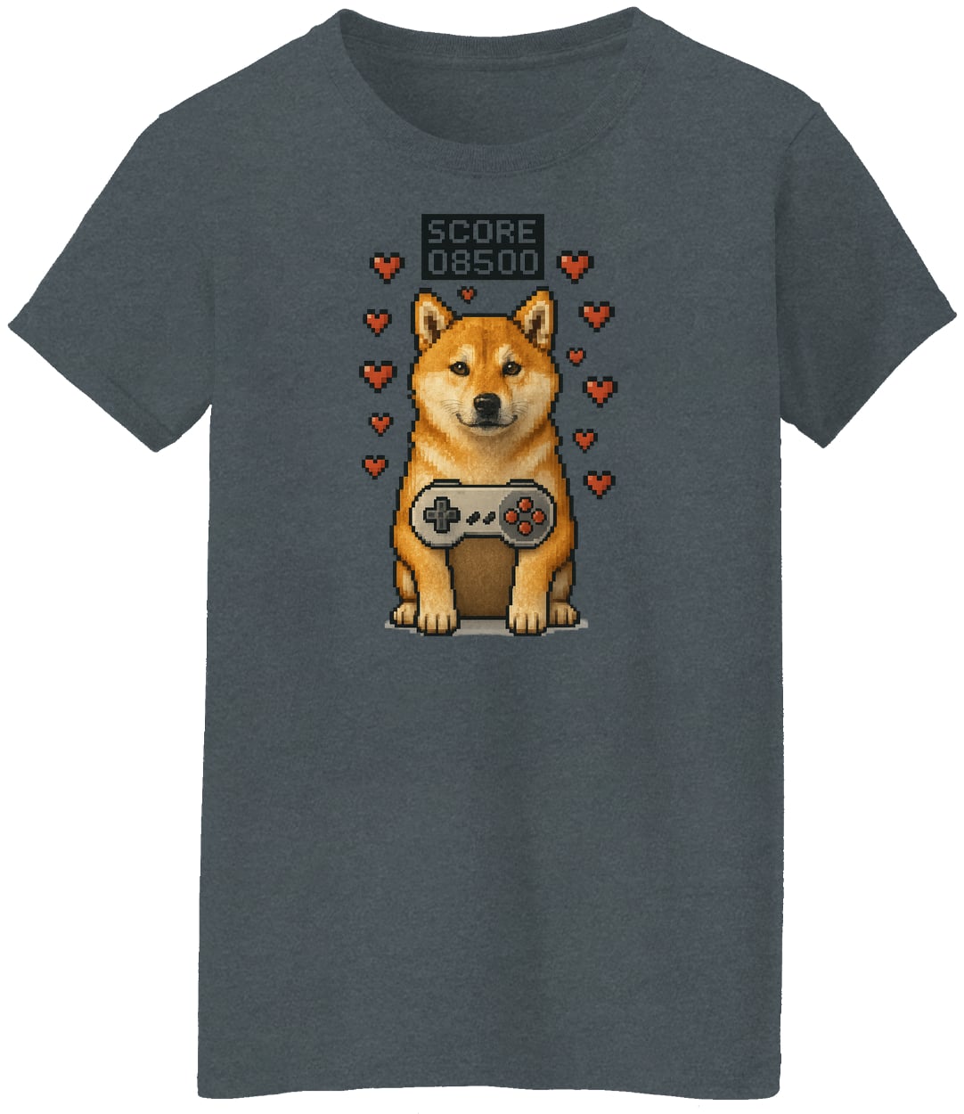 G500L Ladies' 5.3 oz. T-Shirt - Dark Heather