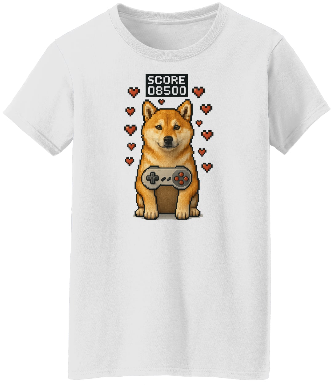 G500L Ladies' 5.3 oz. T-Shirt - White