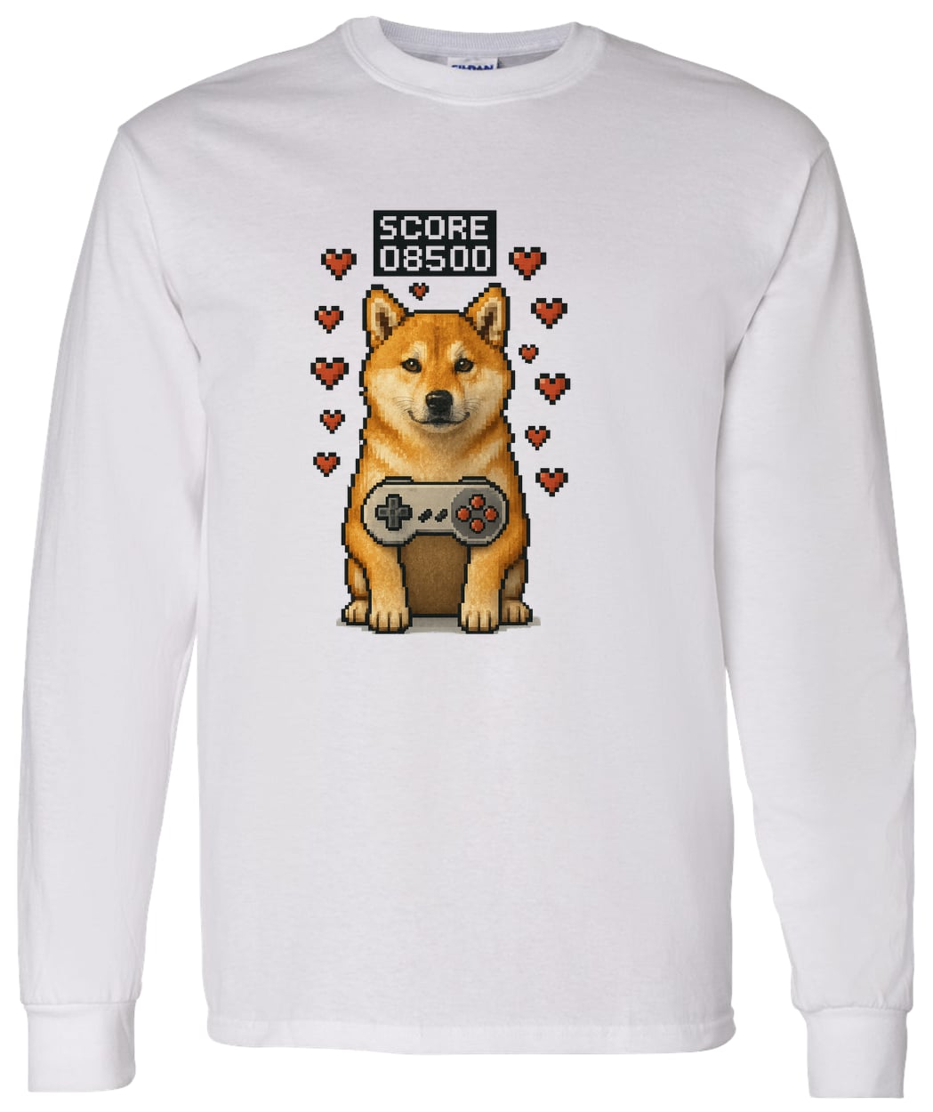 G540 LS T-Shirt 5.3 oz. - White