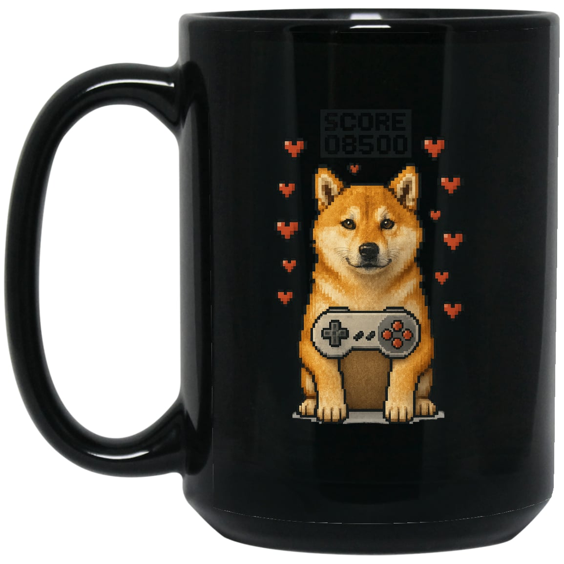 BM15OZ 15oz Black Mug Design Preview
