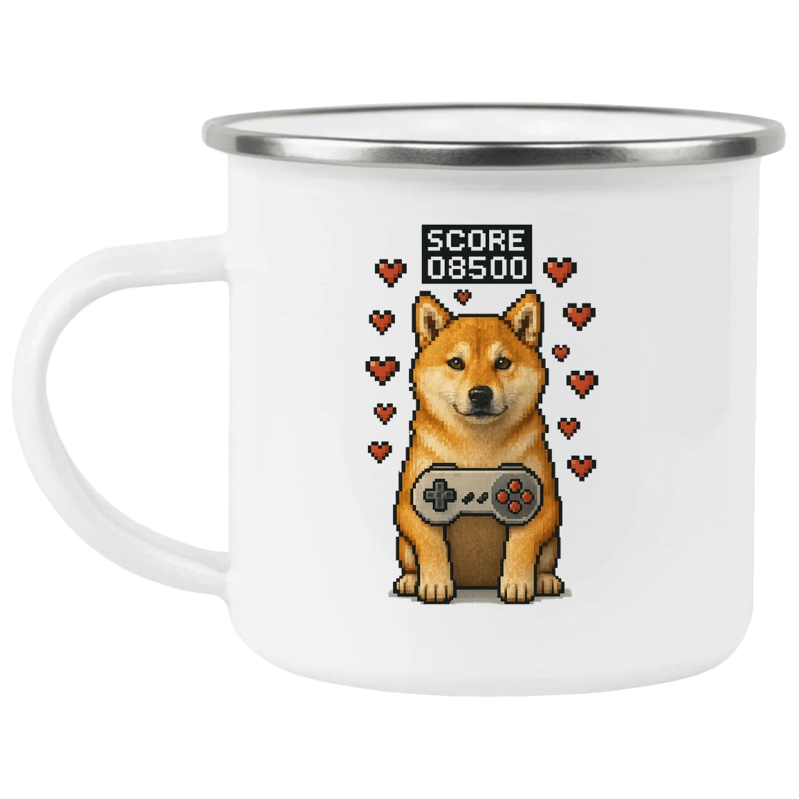 21271 Enamel Camping Mug Design Preview