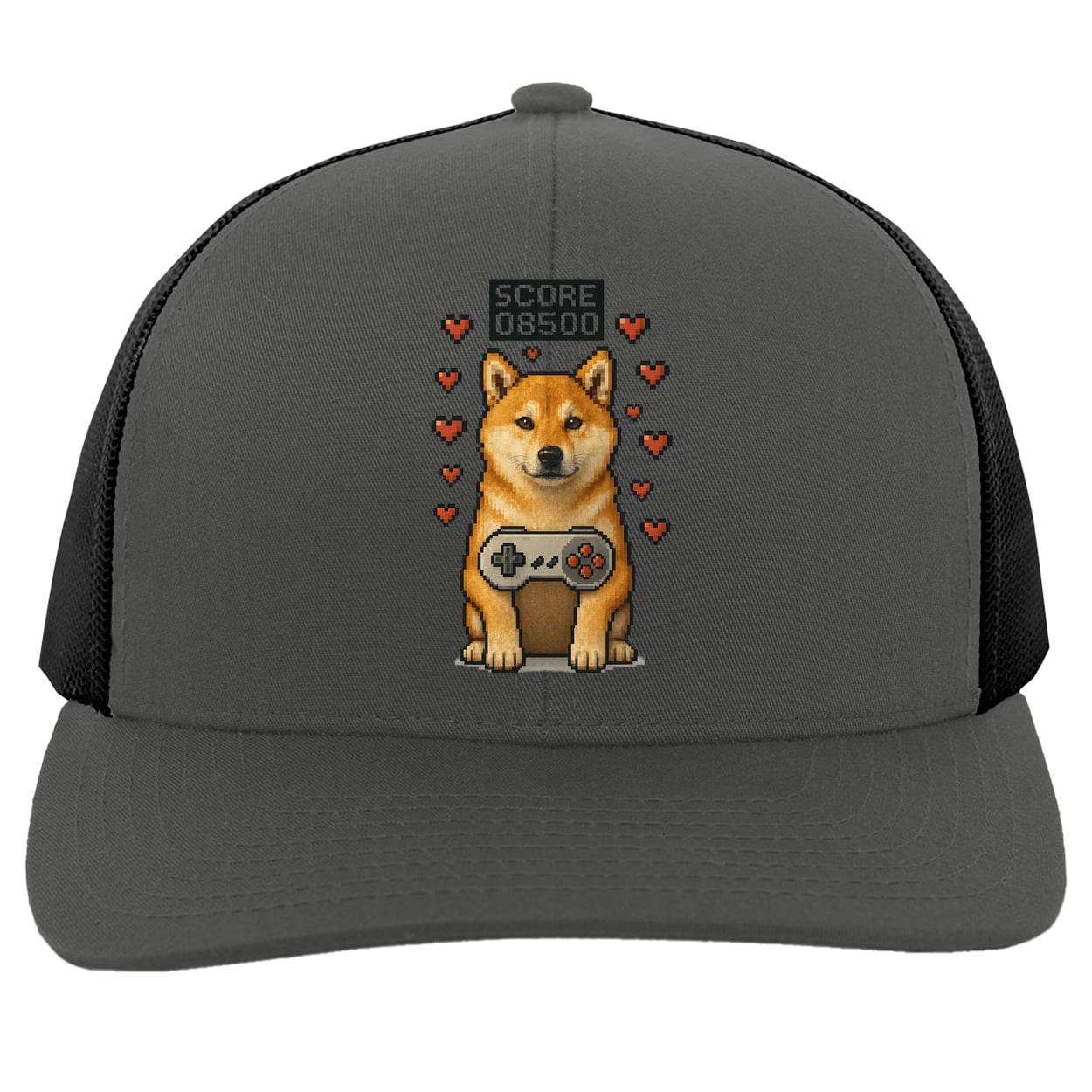 104C Trucker Snap Back - Graphite/Black