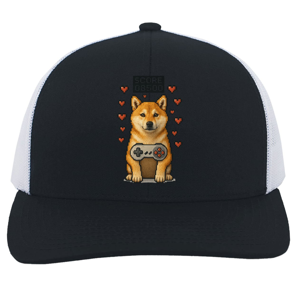 104C Trucker Snap Back - Navy/White