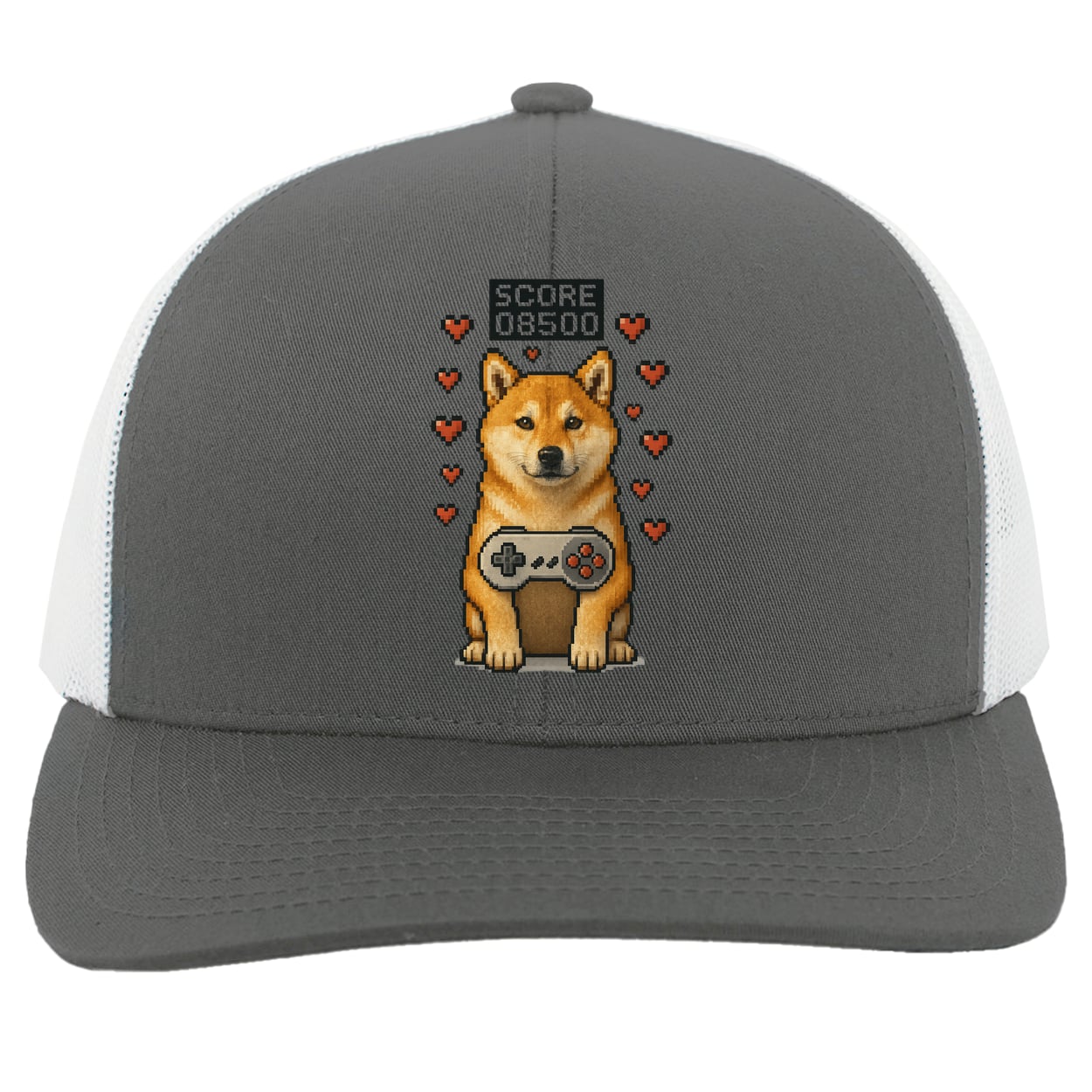104C Trucker Snap Back - Graphite/White