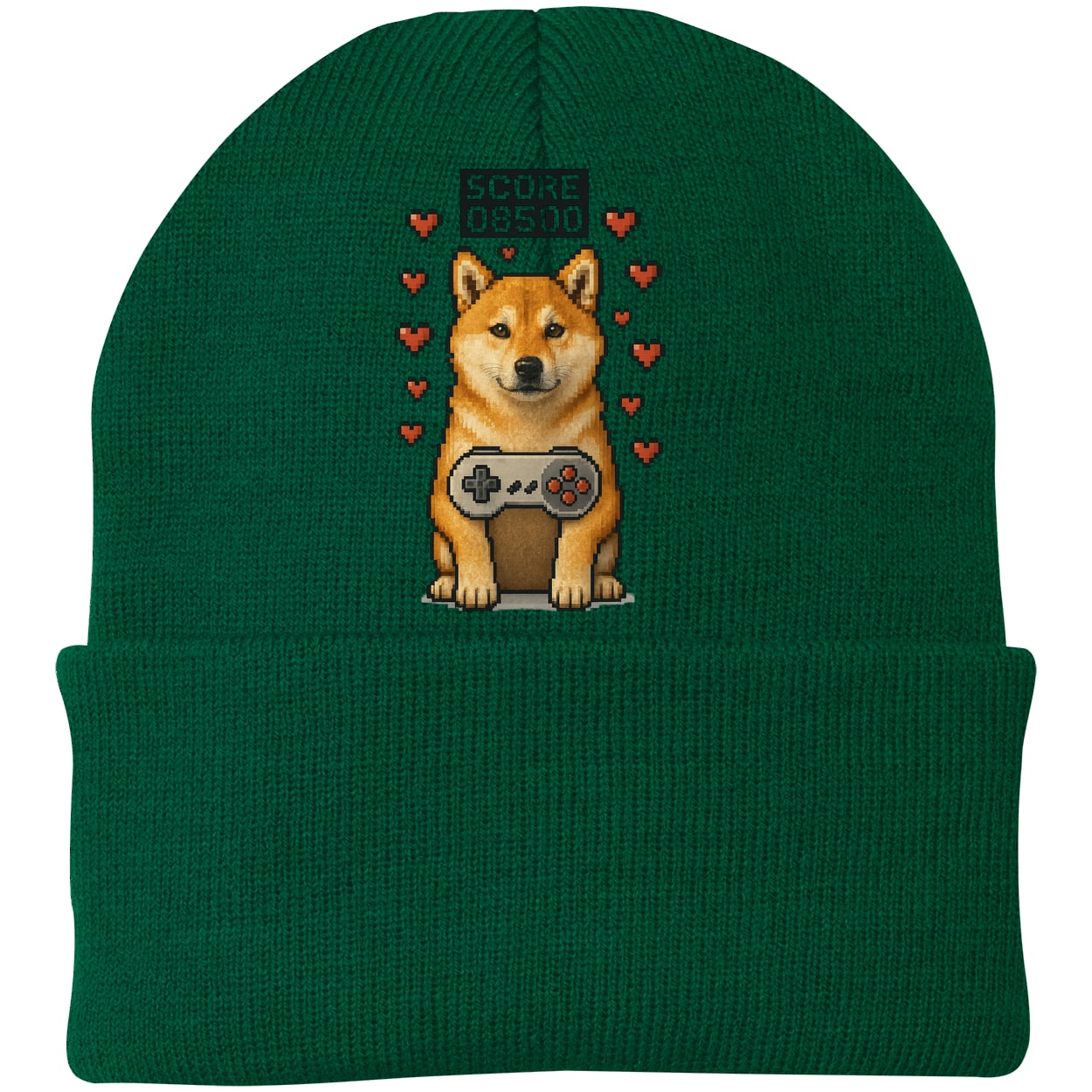 CP90 Port & Company Knit Beanie - Athletic Green