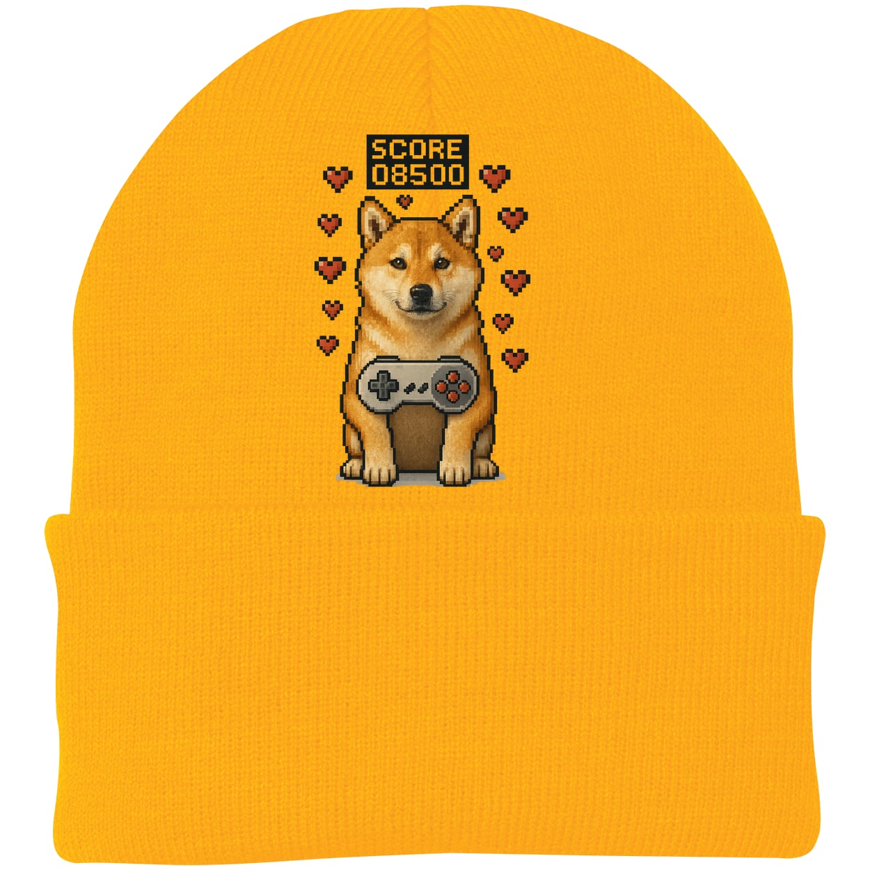 CP90 Port & Company Knit Beanie - Athletic Gold