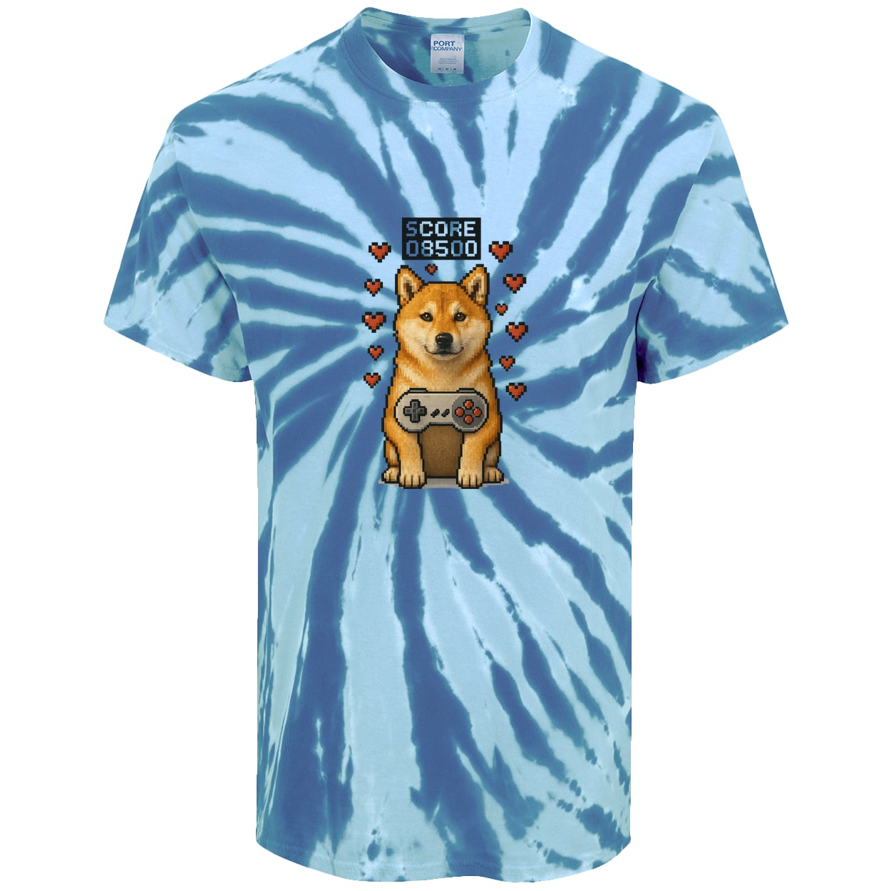 PC147 Port & Company Tie-Dye Tee - Royal