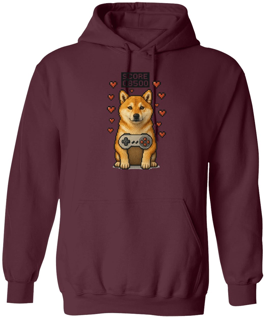 G185 Gildan Pullover Hoodie - Maroon