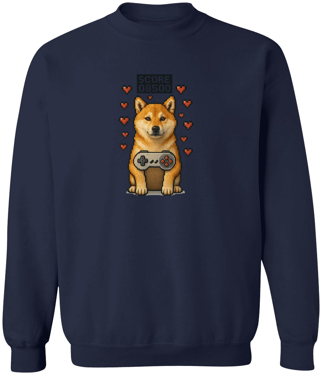 G180 Gildan Crewneck Pullover Sweatshirt - Navy