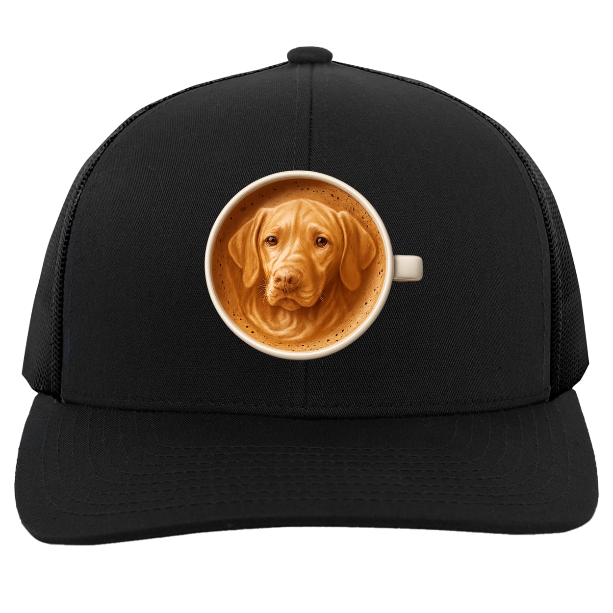 104C Trucker Snap Back - Black