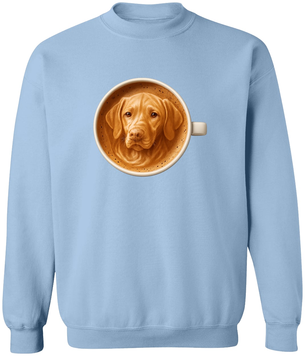 G180 Gildan Crewneck Pullover Sweatshirt - Light Blue