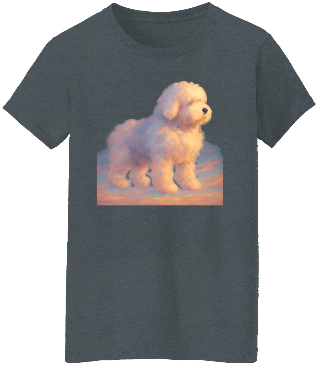 G500L Ladies' 5.3 oz. T-Shirt - Dark Heather